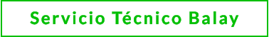 Servicio T�cnico Balay